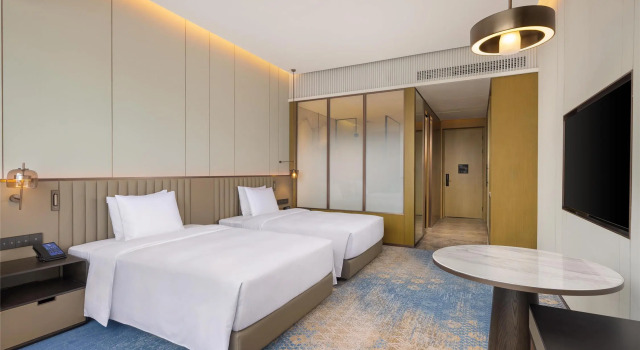 Двухместный номер Deluxe Hilton Shaoxing Hotel And Residences