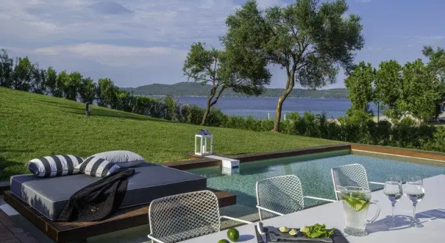 Полулюкс с видом на море Avaton Luxury Beach Resort - Relais & Chateaux