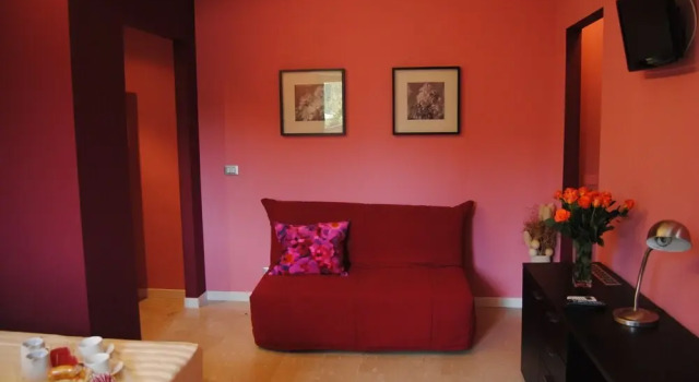 Семейный номер Standard с балконом Bedroom La Stazione