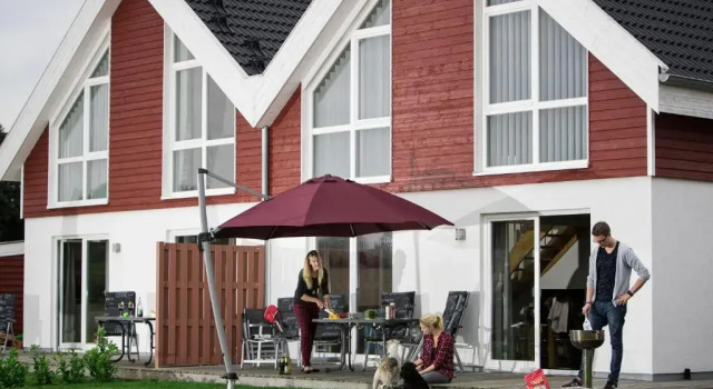 Коттедж Ferienhaus Nordhorn - Haus Am See