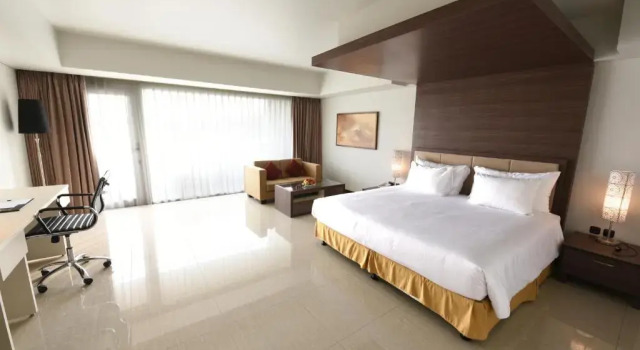 Executive Dvoulůžkový s manželskou postelí pokoj Sakura Park Hotel & Residence