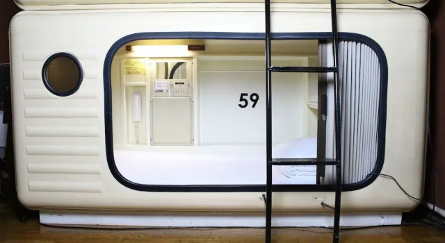 Capsule Hotel Shonan, Prenota Hotel a capsule Hotel capsula a Kanagawa, Hotel a capsule