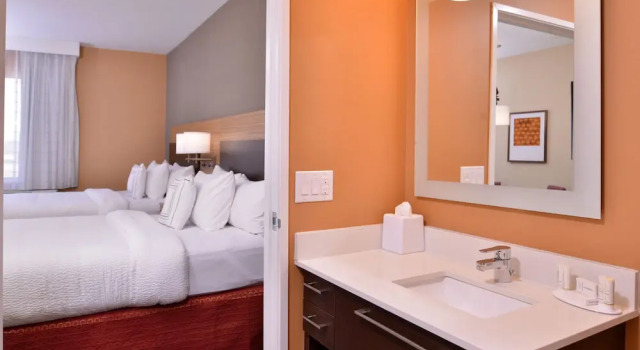 Четырёхместная студия TownePlace Suites by Marriott St. Louis Chesterfield