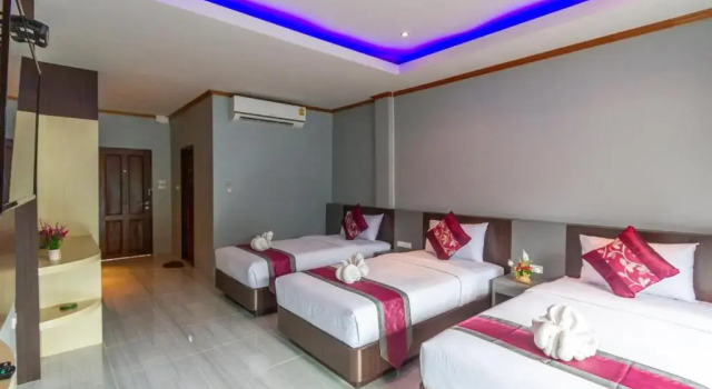 Трёхместный номер Deluxe Coco Bella Hotel