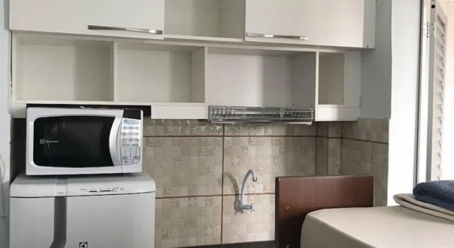 Кровать в общем номере Hostel Trem de Minas