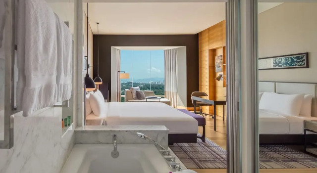 Двухместный номер Deluxe с видом на озеро Hilton Kuala Lumpur