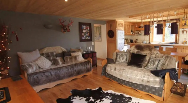 65m2 - balcon et vue sur les Aravis