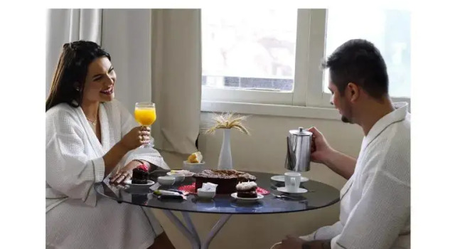Двухместный номер Standard с балконом Hotel Ibiá