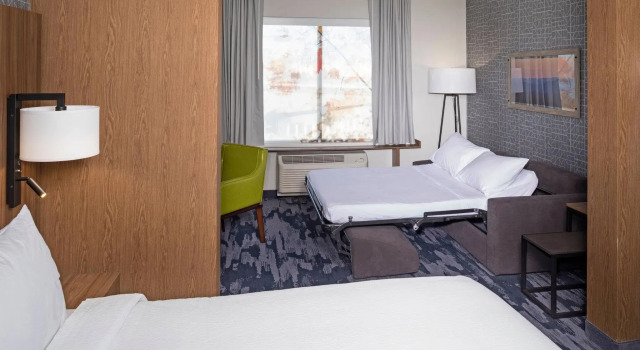 Двухместный люкс с видом на город Fairfield Inn & Suites by Marriott Oklahoma City Downtown