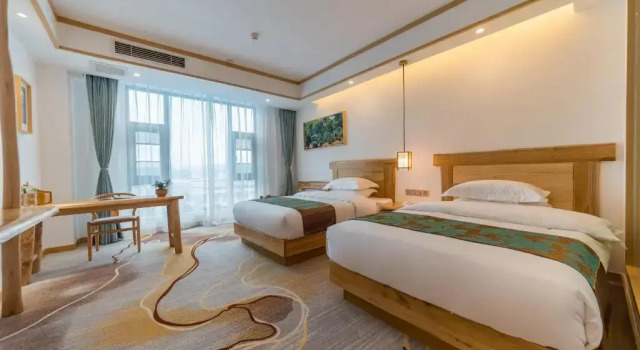 Двухместный номер Standard с видом на горы Yunxianju Tea Culture Theme Hotel