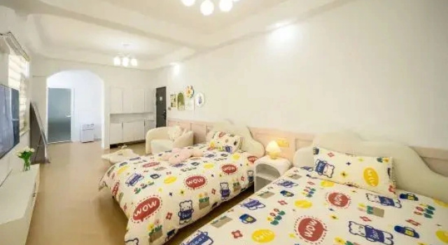 Номер Standard Danjiangkou Threeofus Apartment