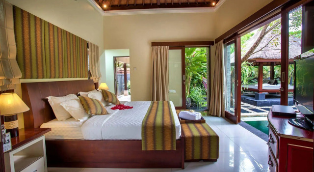 Tiga Samudra Villa, Rezervovat Vila Chaty v Bali, Chalupa