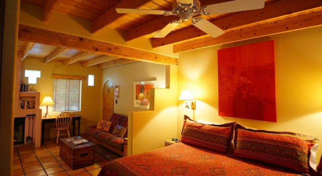Двухместный люкс Executive с видом на сад Burch Street Casitas Hotel Taos