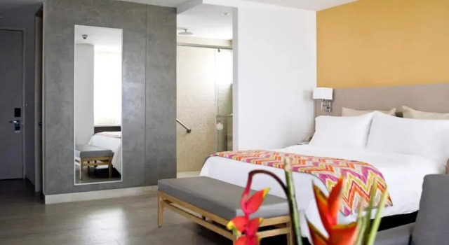 Двухместный номер Deluxe Courtyard by Marriott Santa Marta Resort