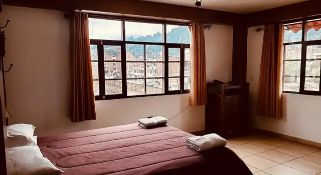 Двухместный номер Standard c 1 комнатой с балконом и с видом на горы Hotel de Turistas Huaraz