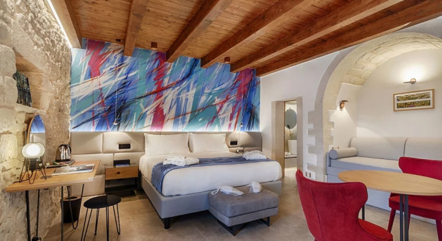 Номер Deluxe с балконом Dimora Bonafede Ibla Design Rooms
