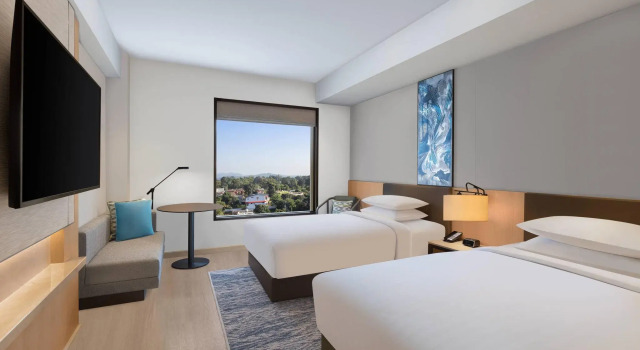 Двухместный номер Deluxe Fairfield by Marriott Dehradun
