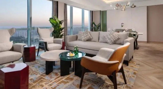 Двухместный люкс c 1 комнатой с видом на город Holiday Inn Shijiazhuang High-tech Zone by IHG
