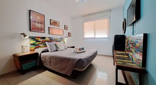 Апартаменты c 1 комнатой Casa Mamu, Terrace, Wifi and air con