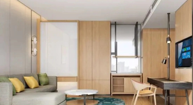Люкс c 1 комнатой Hilton Garden Inn Chenzhou Beihu