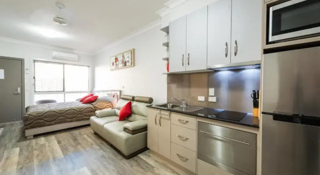 Семейные апартаменты c 1 комнатой Athena Motel Apartments