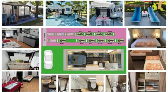 WMC BUSCHMANN camping-in-venedig Wohnwagenvermietung at UNION LIDO Cavallino, Забронировать Кемпинг Кемпинги и глэмпинги Каваллино-Трепорти, Кемпинг
