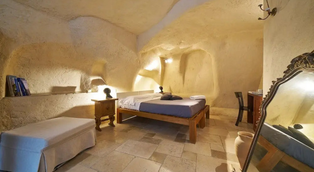 Standard Zimmer 1 Schlafzimmer mit Blick Fra I Sassi Residence