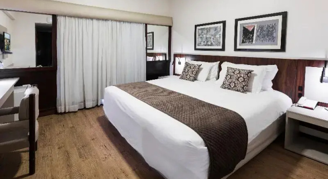 Двухместный номер Standard Plaza Blumenau Hotel - Próximo Curt Hering, Via Gastronômica