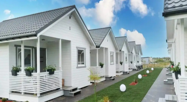 Коттедж Single-story holiday homes with terraces