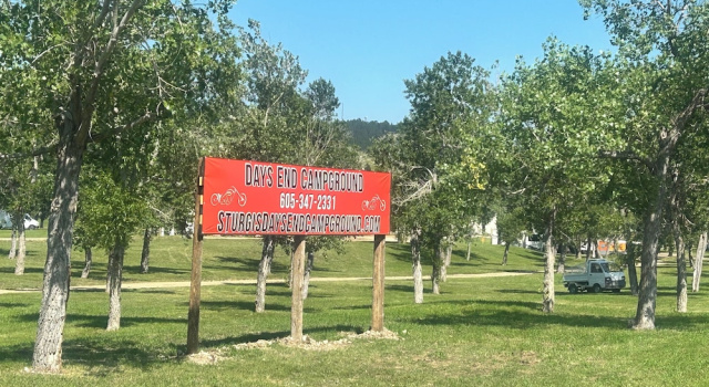 Тент Days End Campground & RV Park
