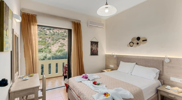 Апартаменты с 2 комнатами с видом на море Sunrise Hotel & Apartments