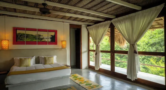Двухместный люкс с видом на реку Finca Barlovento Maloka, Tayrona