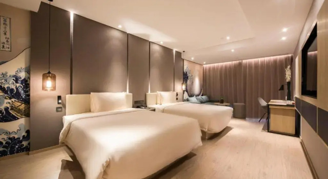 Двухместный номер Standard Atour S Hotel Zuojiazhuang Subway Station Dongzhimen Beijing