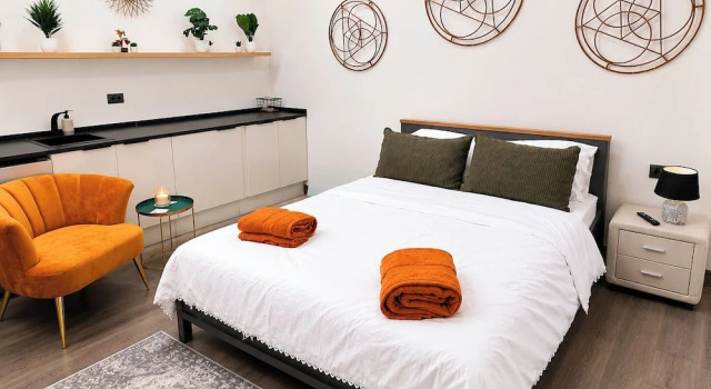 Luxury Chester City Apartment Near Station, Забронировать Апартаменты/квартира Апартаменты Честера, рядом с Больница Countess of Chester, Апартаменты/квартира