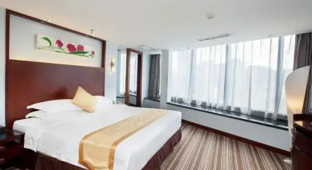 Люкс Deluxe с красивым видом из окна Starcity Hotel Zhuhai