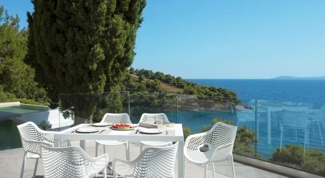 Вилла c 1 комнатой с красивым видом из окна Porto Carras Villa Kalyva Mare