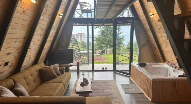 Çicek Bungalov, Забронировать Отель Отели Пазар с завтраком, Завтраки