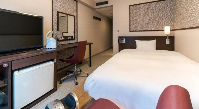 Кровать в общем номере (женский номер) Daiwa Roynet Hotel Nagoya Station (Renewal Open in May 2026)