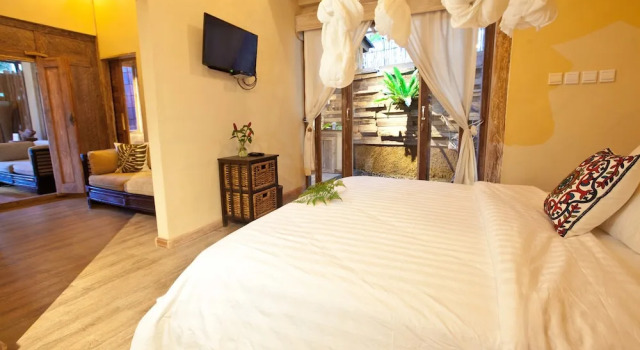 Habitación familiar Estándar con balcón Umah Tis Sebatu