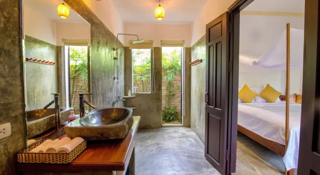 Номер Deluxe Blue Beach Village Homestay