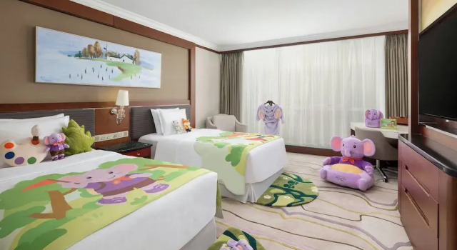 Двухместный семейный номер Standard Sheraton Nanjing Kingsley Hotel & Towers