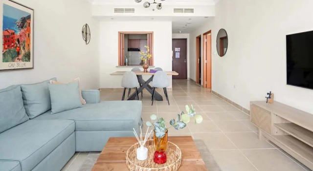 Silkhaus Cozy 1bdr Retreat Dubai Marina, Забронировать Апартаменты/квартира Апартаменты Эмирата Дубая, рядом с Остановка трамвая Marina Towers, Апартаменты/квартира