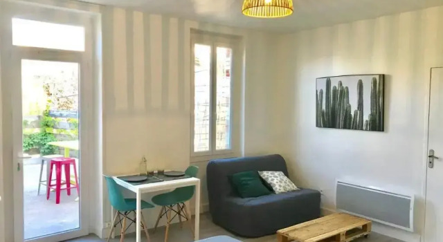 Studio Terrasse Proche Centre Maison Annees 30