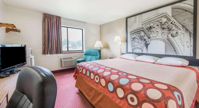 Двухместный номер Standard Super 8 by Wyndham Elizabethtown