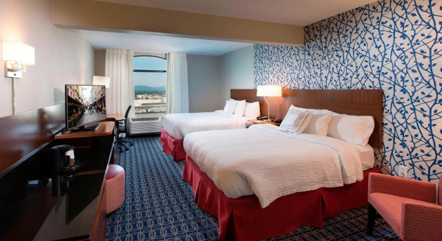 Четырёхместный номер Standard Fairfield Inn & Suites Lynchburg Liberty University