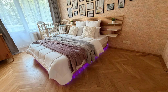 Апартаменты с 3 комнатами с балконом Moment House (Момент Хаус) на улице Жуковского