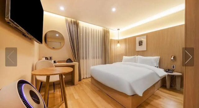 Двухместный номер Deluxe Brown Dot Hotel Yeonsan