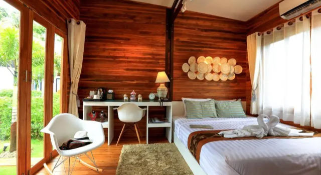 Двухместный номер Deluxe с видом на сад Viangviman Luxury Resort, Krabi