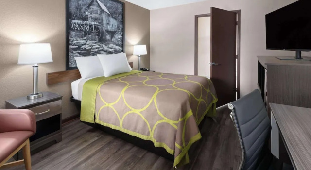 Двухместный номер Super 8 by Wyndham Bridgeport/Clarksburg Area