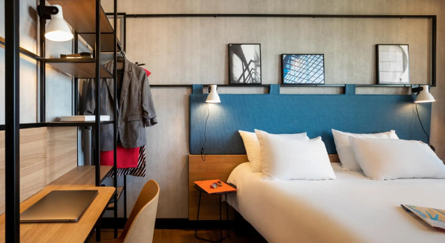 Двухместный номер Standard ibis Strasbourg Centre Les Halles